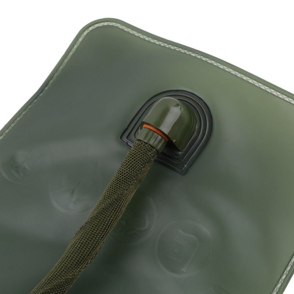 3-liter leak-proof water bladder by Everything Baby, shown in a hydration pack for hiking, biking, and camping.