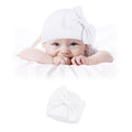 Warm baby hat and glove set, double-layer thick autumn and winter bow-shaped fetal hat from Everything Baby, ideal for cold weather.