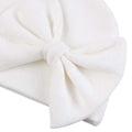 Warm baby hat and glove set by Everything Baby, double-layer thick autumn and winter bow-shaped fetal hat for infants.