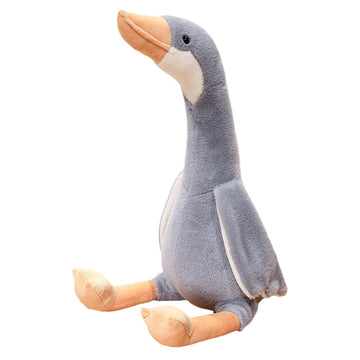 Soft plush long neck goose stuffed doll by Everything Baby, ideal as a cuddly toy or decorative plush for kids and babies.