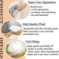 Soft plush long-neck goose stuffed doll by Everything Baby, ideal as a kids' toy or gift, shown in a colorful toy box.