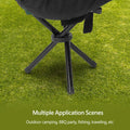 Portable lightweight folding tripod fishing and camping stool by Everything Baby, ideal for outdoor camping, hiking, and fishing trips.