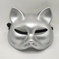Four colorful animal-themed cat masks for kids, ideal for Halloween, cosplay, and pretend play costumes.