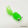 Colorful plastic fake goldfish aquarium ornaments, realistic moving fish toys for kids' building and play displays.