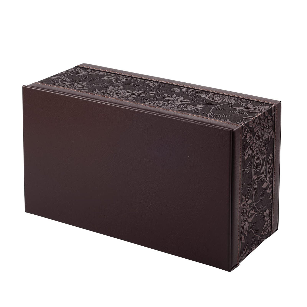 Leather tissue box for living room or hotel dining table, stylish household paper holder by Everything Baby, suitable for pretend play.