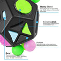 Creative Stress Reduction Cube Generation 2 12-sided fidget toy for stress relief, suitable for kids and autism support.