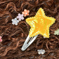 10-piece set of large metal snap hair clips for women and girls, non-slip hair pins, perfect for styling and hair accessories.