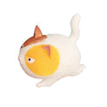 Two cute cat-shaped stretch balls for stress relief, sensory toys for children and adults, designed for play and relaxation.
