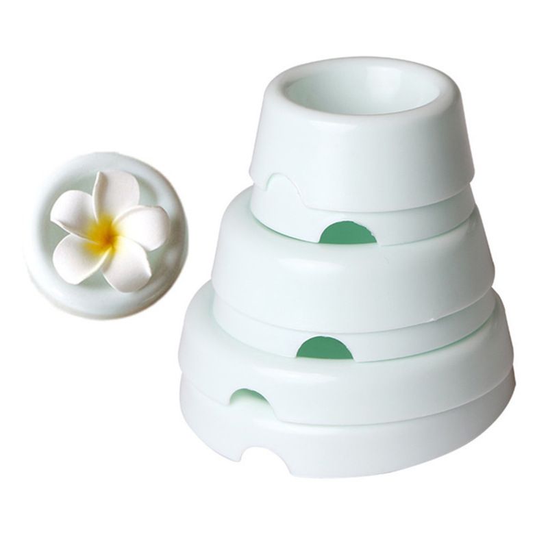 Button-shaped forming cups for sugar flowers, fondant, gumpaste, and chocolate shaping, ideal for cake decorating.