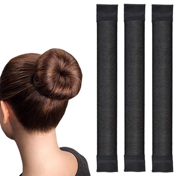 Three professional hair bun maker tools by Everything Baby, perfect for creating neat ballet and bun hairstyles for kids.