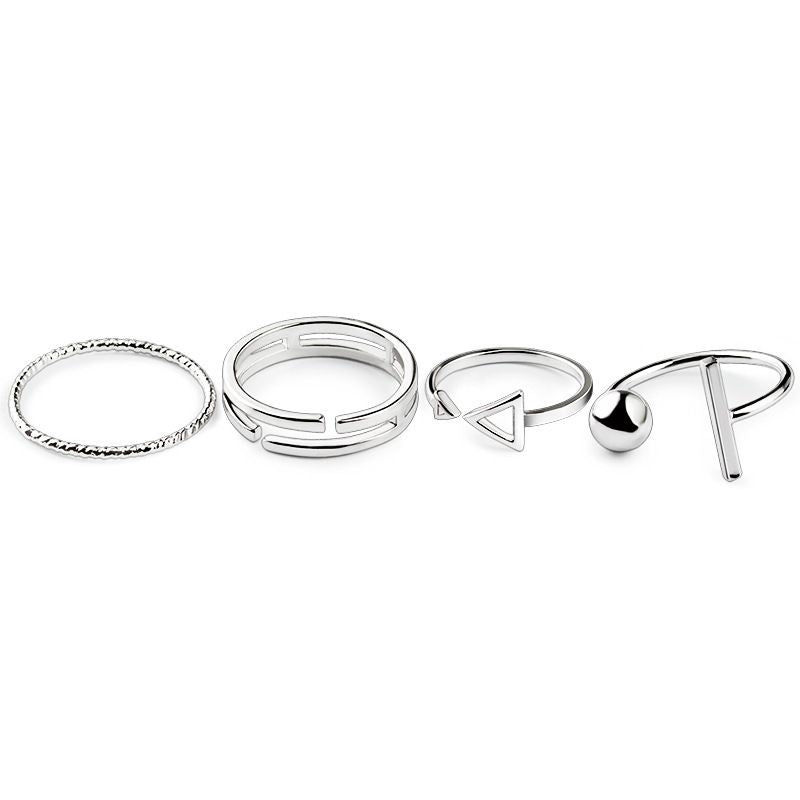 Sterling silver baby and kids wrap cuff jewelry set with simple band, hypoallergenic, adjustable, suitable for summer beach wear.