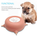 Puppy kitten feeder with three nipples, soft silicone bottle for nursing multiple puppies, from Everything Baby.