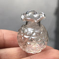 Set of four miniature dollhouse vases from Everything Baby, perfect for toy dollhouses and miniature building decorations.