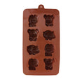 Cute animal silicone baking mold by Everything Baby, perfect for Halloween-themed chocolates, muffins, ice cubes, soaps, and cakes.