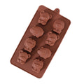 Cute animal silicone baking mold by Everything Baby for Halloween-themed chocolate, muffins, ice cubes, soap, wafers, and cakes.