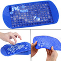 Silicone mini ice cube trays by Everything Baby, 2-pack with small molds for easy-release crushed ice for drinks and chilling.