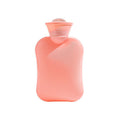 Set of three colorful rubber hot water bottles for pain relief and therapy, suitable for adults and kids, by Everything Baby.