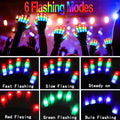 Pair of light-up gloves for kids ages 3-12, colorful outdoor play gloves from Everything Baby, perfect for Halloween and birthday parties.