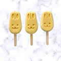 Silicone popsicle molds with 5 cavities and lids, perfect for homemade ice cream and DIY frozen treats for kids.