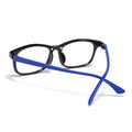 Blue light glasses for kids with lightweight frame, polarized anti-blue ray lenses, designed for girls and boys to protect eyes during screen time.