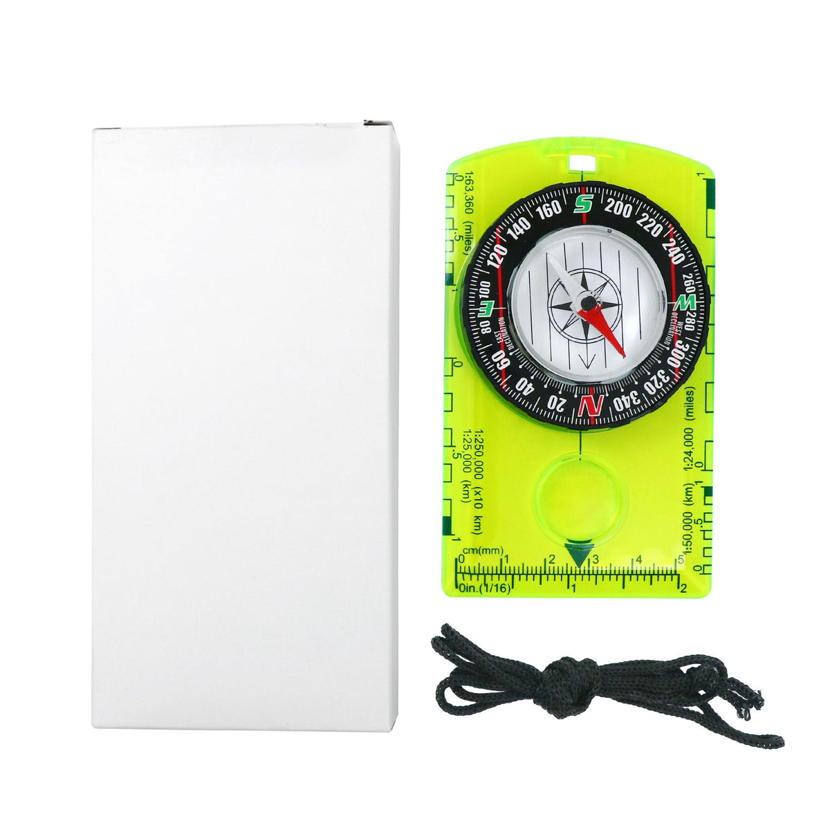 Boy Scout orienteering compass for kids, outdoor hiking and camping navigation tool, branded Everything Baby, with compass and backpack.