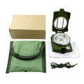 Baby and kids outdoor compass by Everything Baby, featuring a military-style sighting orienteering design for backpacking and navigation.