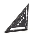 Aluminum alloy 7-inch carpenter square and slide ruler set for woodworking, versatile and professional-grade tool by Everything Baby.