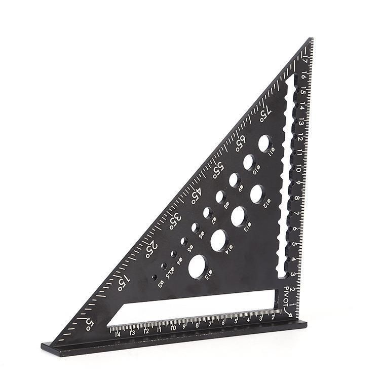 Aluminum alloy 7-inch carpenter square and slide ruler set for woodworking, versatile and professional-grade tool by Everything Baby.