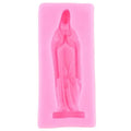 3D candle soy wax silicone mold with baby-themed shapes for cake decorating, chocolate, or clay crafts, by Everything Baby.