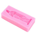 3D candle soy wax mold by Everything Baby, silicone mold for cake decorating, chocolate, candy, or clay craft projects.