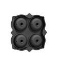 Silicone 3D rose-shaped ice cube tray for cocktails, whiskey, chocolates, and desserts, designed for chilling and baking.