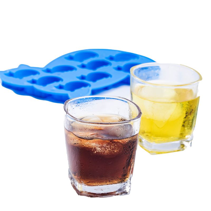 Fairly Odd Novelties cat-shaped ice cube tray by Everything Baby, fun animal mold for making cute cat-shaped ice cubes for parties.