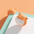 Cute silicone corner protectors for kids' furniture, preventing bumps and injuries, designed for safety and child-proofing.