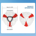 Microfiber triangle spin mop head refill from Everything Baby, deep cleaning, machine washable replacement for microfiber spin mops.