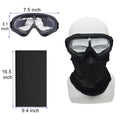 Pair of adjustable dirt bike goggles from Everything Baby, designed for offroad riding, suitable for men, women, kids, and youth.