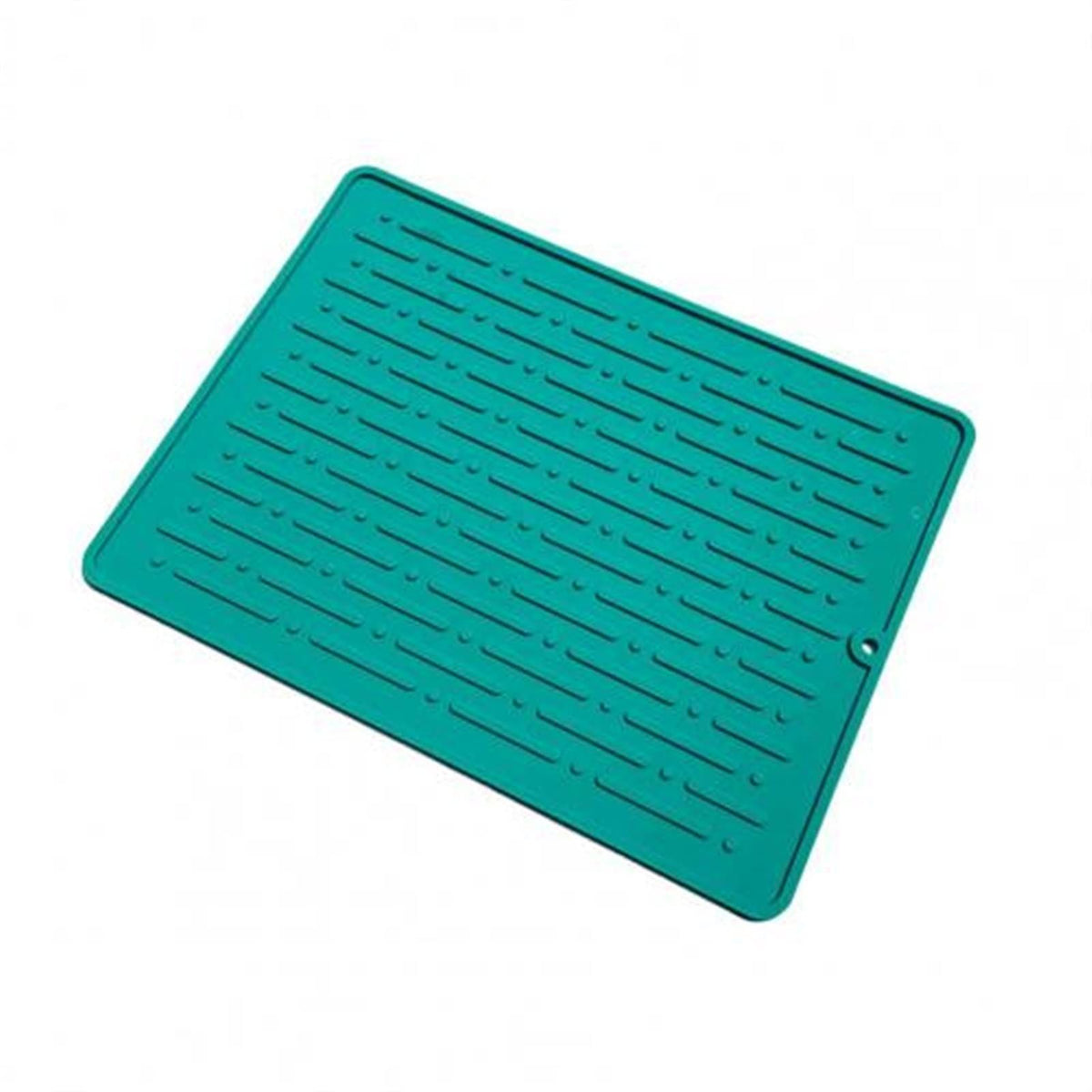 Colorful patterned dish drying mat for kitchen, non-slip waterproof heat insulation, 4-piece set, by Everything Baby.