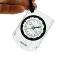 Waterproof outdoor compass for kids and women, ideal for hiking, camping, and map reading during outdoor adventures.