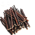 Small animal wood treat sticks for rabbits, guinea pigs, hamsters, and parrots, ideal as chew toys for small animals.