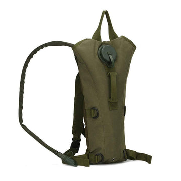 3L hydration bladder in a blue backpack designed for kids, ideal for biking, hiking, and outdoor travel with Everything Baby.