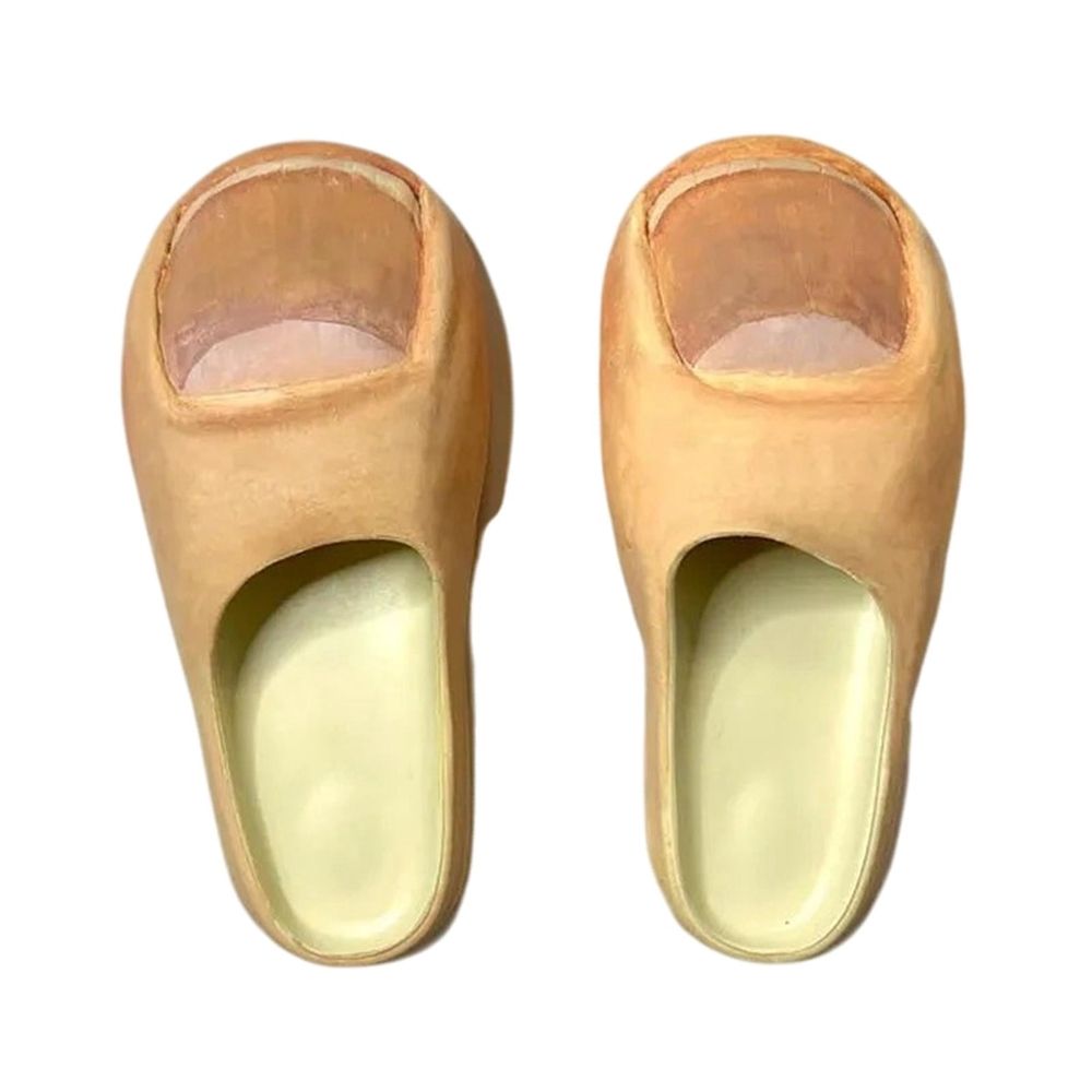 Baby girl’s big toe slides by Everything Baby, fancy dress footwear for outdoor Halloween parties, stylish and comfortable kids’ shoes.