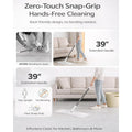Mini Mop portable self-squeeze mop with 47-inch handle and reusable cloth, designed for small spaces and multi-surface cleaning.