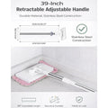Mini mop by Everything Baby with long handle and reusable cloths, ideal for small spaces and multi-surface floor cleaning.