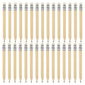 Set of 30 beige wooden golf pencils in a compact case, ideal for office and school use by Everything Baby.