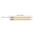 Set of 30 beige wooden golf pencils in a compact case, ideal for office and school use by Everything Baby.