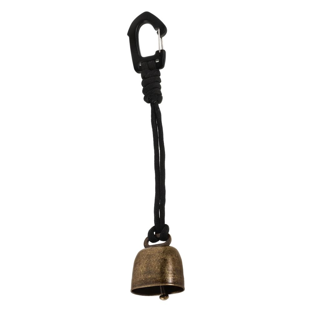 Colorful iron bear-shaped emergency bell from Everything Baby, designed for outdoor play and safety for kids.