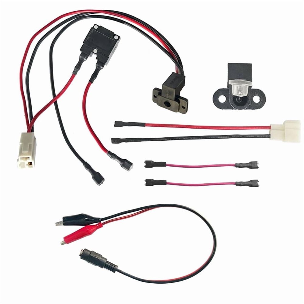 Circular 6V 12V 24V charger charging port for children's ride-on cars and electric toy bikes by Everything Baby.