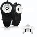 Two RS555 12V kids ride-on car electric motors with high-speed drive for baby and kids ride-on vehicles, by Everything Baby.