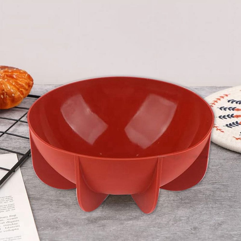 Brick red silicone hemisphere baking mold by Everything Baby, ideal for cake and pretend play dome-shaped desserts.