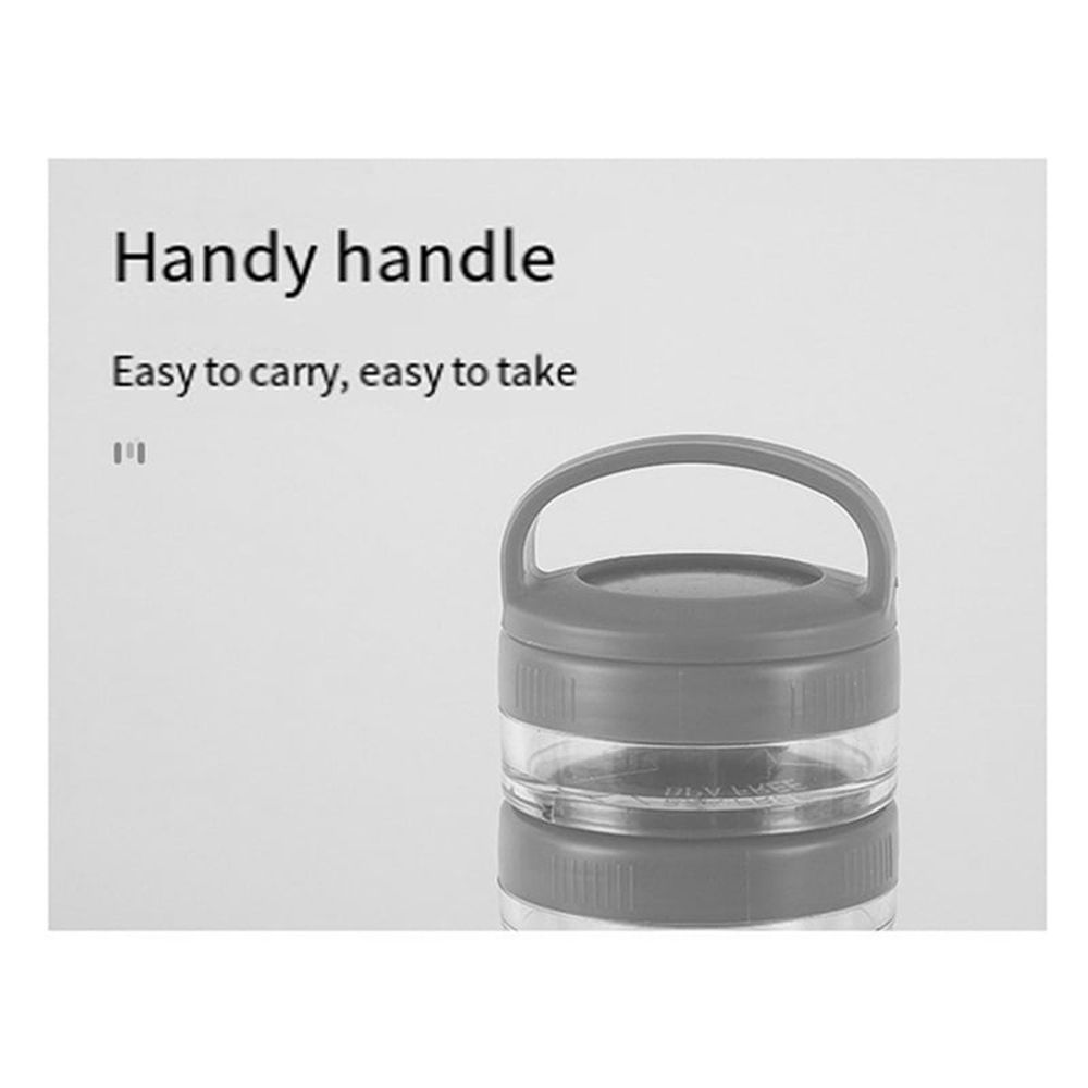 Stackable transparent black snack containers for kids and adults, part of pretend play set by Everything Baby, ideal for school and travel.