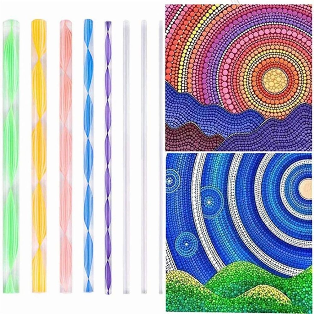 Set of 96 mandala dotting tools for painting rocks, clay sculpting, and art projects, featuring ball stylus and carving tools from Everything Baby.